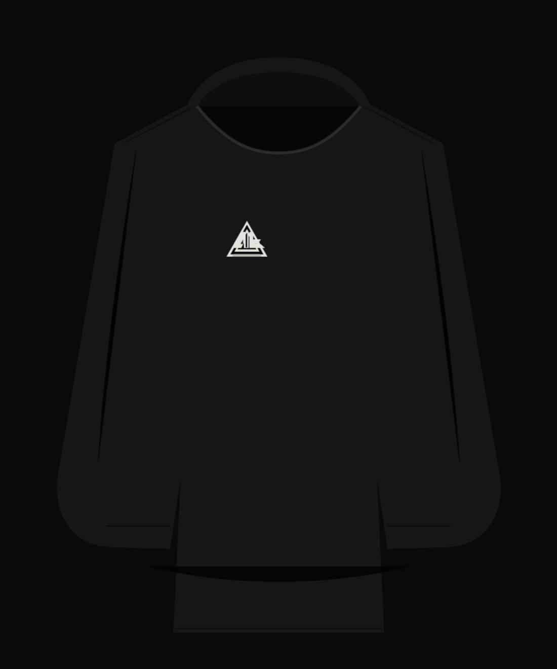 ALLES Charcoal Oversized Hoodie